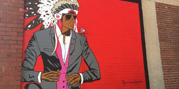 1920x1440 CSU football great's art brings Comanche heritage to life