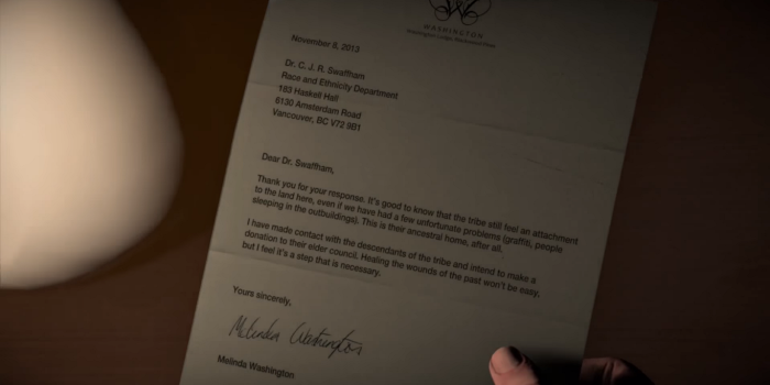 1366x768 Native American Letter | Until Dawn Wiki | Fandom