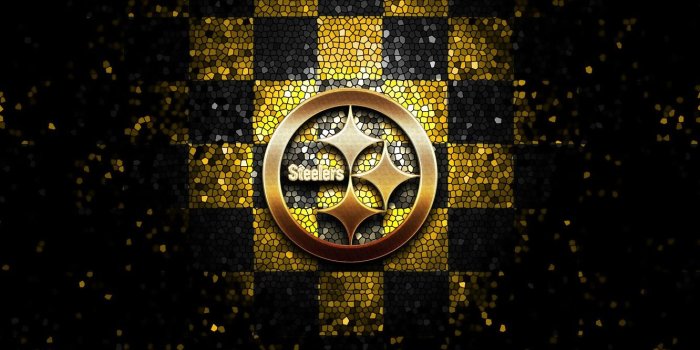 1332x850 Wallpaper glitter, checkered, NFL, Pittsburgh Steelers, sport
