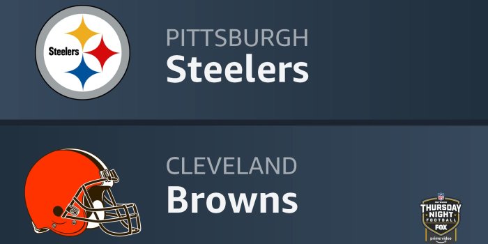 1920x1080 Watch Thursday Night Football: Pittsburgh Steelers vs. Cleveland