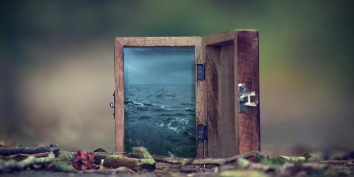 1332x850 Wallpaper Water, Bokeh, Box, Surreal images for desktop, section
