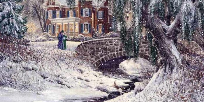 1024x768 Victorian | Winter Victorian Style Wallpaper - Download The Free