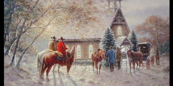 1944x1472 Victorian Christmas Scenes Wallpaper | Jack Terry - First Ones
