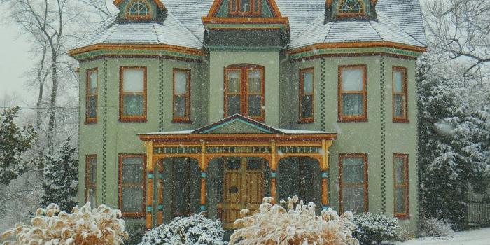 1024x768 snow winter art featured architecture steampunk victorian
