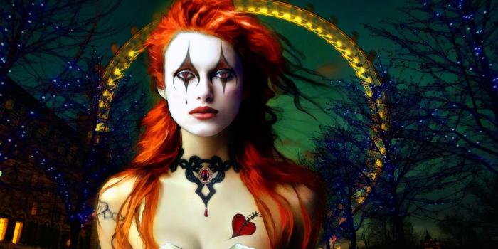 2560x1440 Girl Clowns Wallpapers