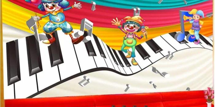 1000x812 3 d photo wallpaper Cute clown cartoon festival performance music