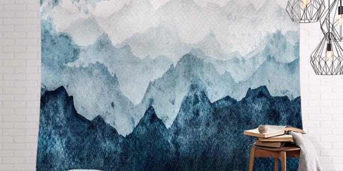 1200x1200 Amazon.com: MAYPIE Misty Mountain Tapestry Tie Dye Home Decor Dope