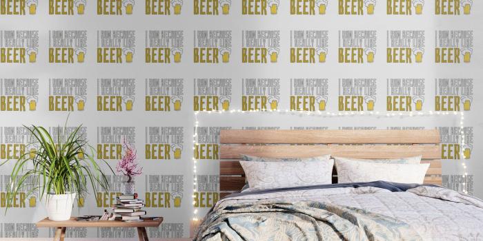 1500x1500 Beer Runner Running Motivation Wallpaper by schnibschnab | Society6