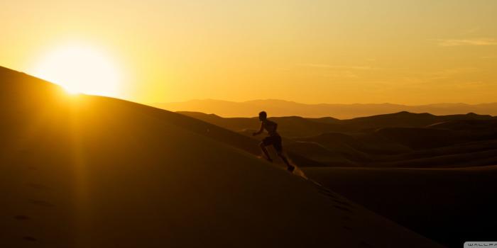 2560x1024 Download Racing The Sunset UltraHD Wallpaper - Wallpapers Printed