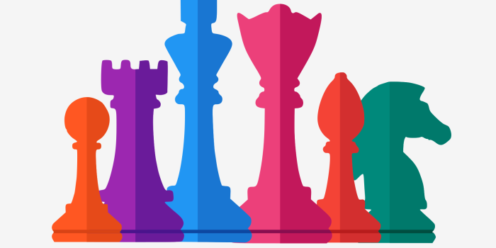 1920x1349 Colorful Chess Pieces HD Wallpaper | Background Image | 1920x1349