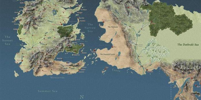 960x824 Map Westeros Minecraft - Maps of the World