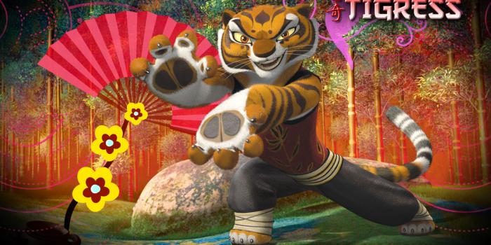 1280x1024 Tigress from Kung Fu Panda Movie Desktop Wallpaper