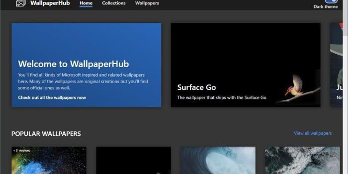 1075x739 WallpaperHub: one stop shop for Microsoft wallpapers - gHacks Tech