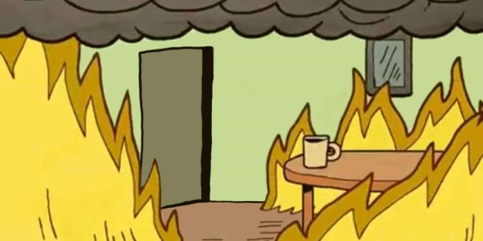 1920x1080 Background - This is Fine by Michael Gillett | Wallpapers