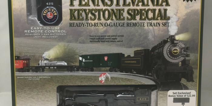 1316x1600 Lionel 6-83659 Pennsylvania Keystone Special LionChief Train Set