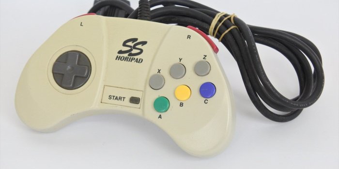 1600x1200 Sega Saturn Controller HORI PAD SS White HSS-11 Working Tested C