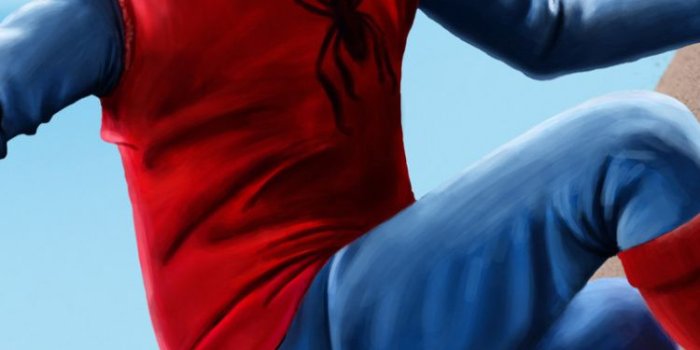 750x1334 Homecoming, Movie, Homemade Suit, Artwork, Wallpaper - Spider Man
