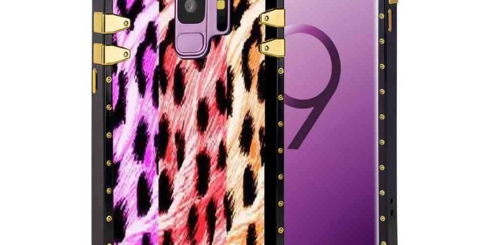1001x1001 Amazon.com: Samsung Galaxy S9 Square Phone Shell Case (5.8
