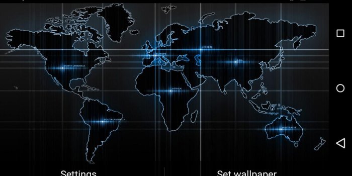 1280x720 Black Map Live Wallpaper for Android - APK Download
