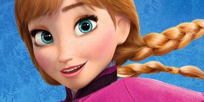 750x1334 Close-Up of Anna From Frozen Wallpaper | 33 Magical Disney