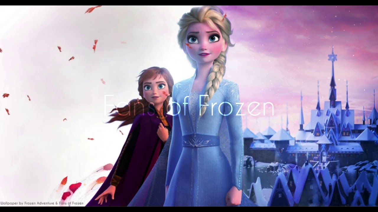 1280x720 PC] Anna & Elsa wind in hair (Frozen 2 Animated Wallpaper)