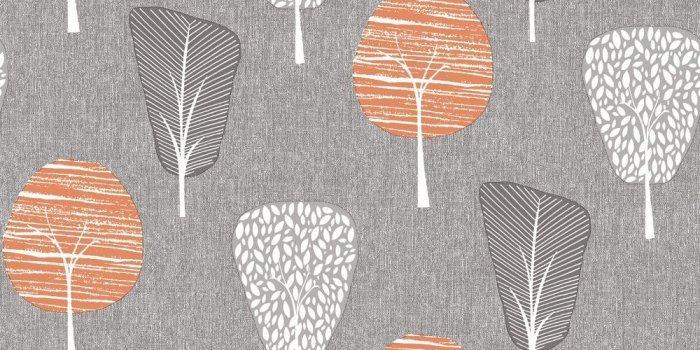 1000x1000 Arthouse Retro Tree Smooth Leaf Pattern Strip Pastel Wallpaper 902400