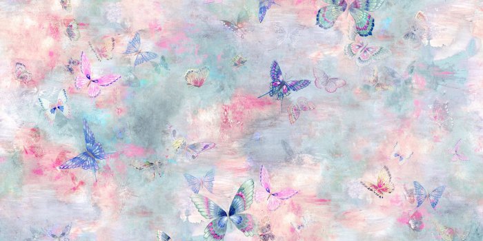 2000x1460 Rêverie Butterfly: Wallpaper Sample | The Decorcafe | Interiors