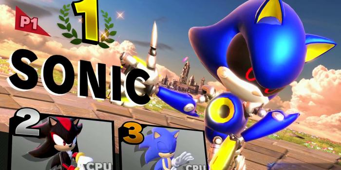 1920x1080 Metal Sonic [Super Smash Bros. Ultimate] [Skin Mods]