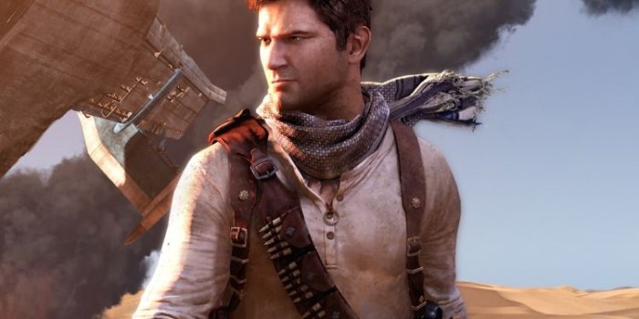 750x1334 Download 750x1334 wallpaper uncharted, main in desert, video game