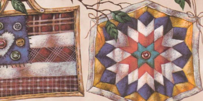 1000x1000 Retro Art Retro Colorful Kitchen Towels Drying on the Vine Coconut