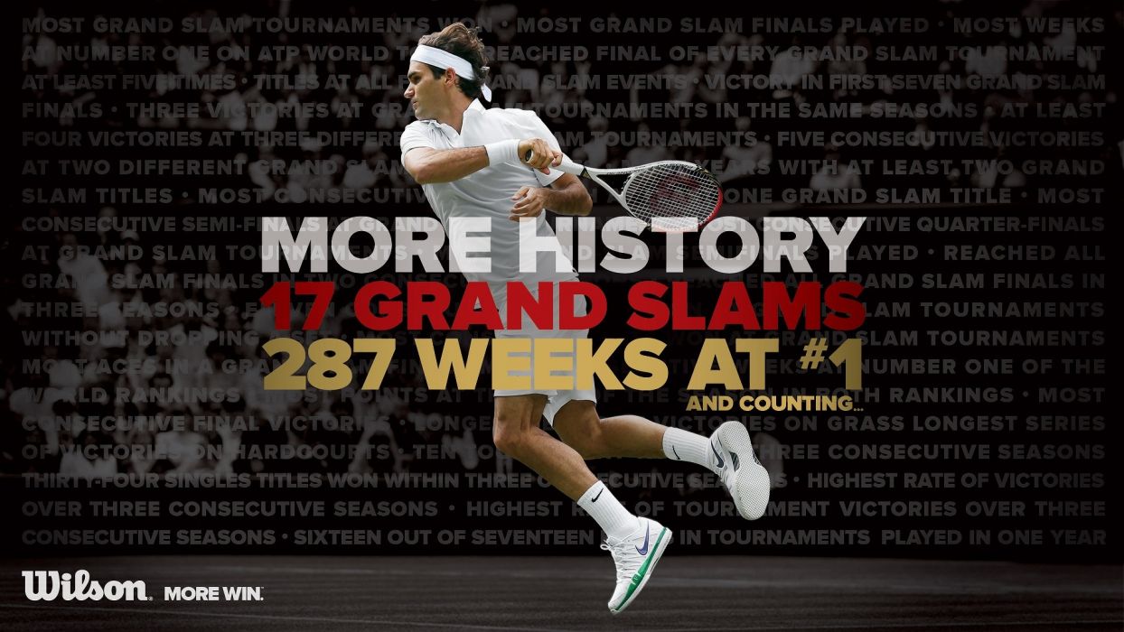 1244x700 Tennis Wimbledon Wilson Roger Federer SW19 Grand Slam ATP
