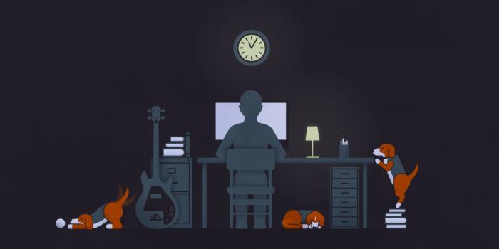 1245x700 Minimal vector tech computer dogs humor funny cartoon wallpaper