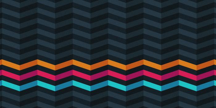 3200x2560 White, black, and blue chevron textile, abstract, graphic design