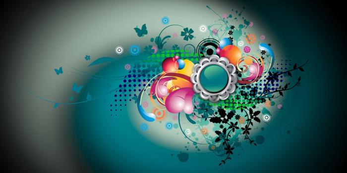 1920x1080 Free Vector Wallpaper HD | Desktop wallpaper design, Graphic