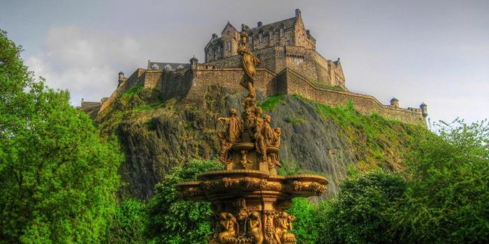 2880x1800 Edinburgh Castle Scotland HD Wallpaper - WallpaperFX