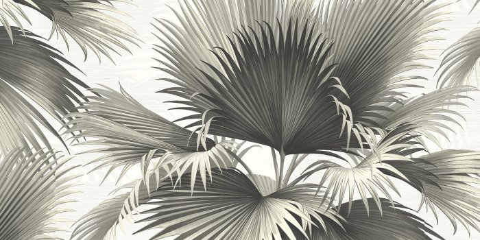 2430x1740 Endless Summer Exotic Tropical Palm Wallpaper | Ethan Allen