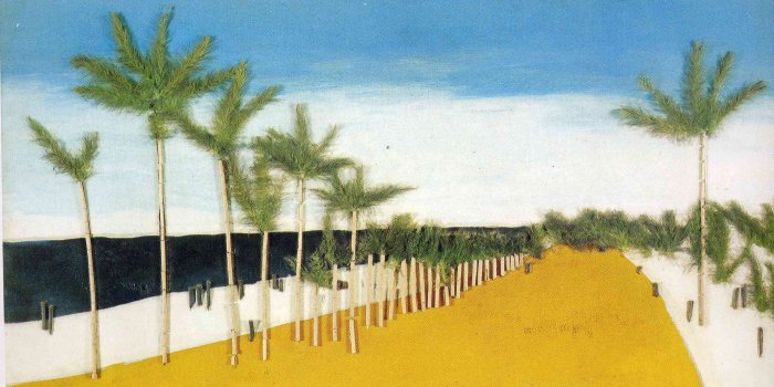 2404x1381 Midday English Promenade - Francis Picabia Wallpaper Image