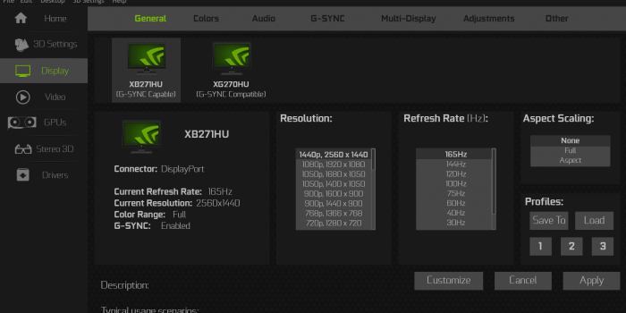 1920x1080 NVIDIA Control Panel Concept Dark/Light Mode - Album on Imgur