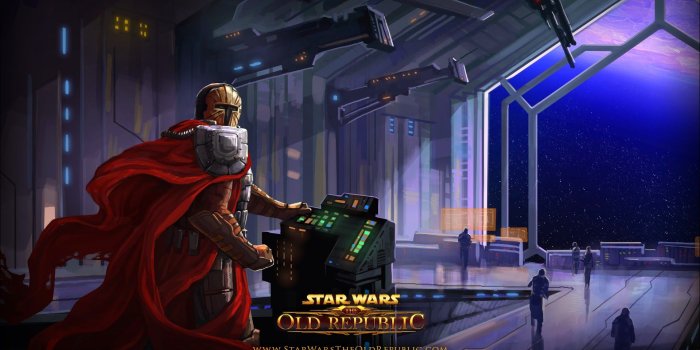 1920x1200 Star Wars The Old Republic Spaceship Inner View Control Panel Full