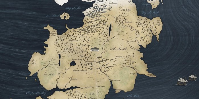 1920x1080 Gray and black map, Game of Thrones, map HD wallpaper | Wallpaper