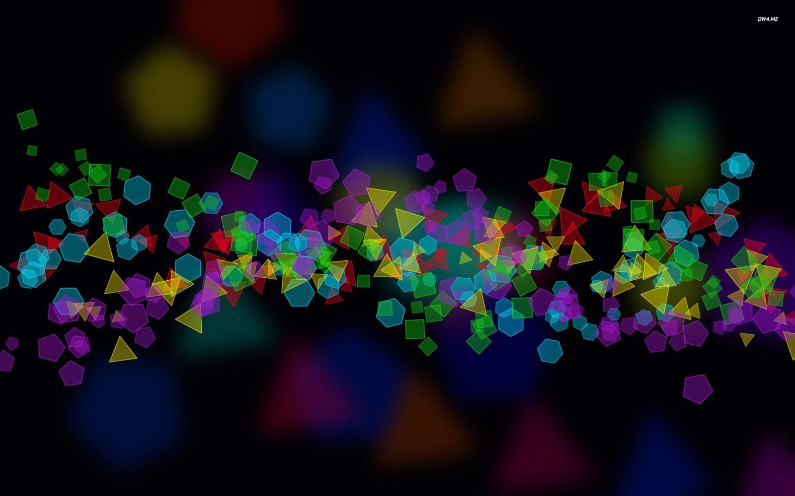 1920x1200 Colorful Polygon Gems Wallpaper - Baltana