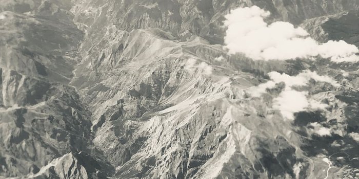 910x1213 HD wallpaper: sky picture, plane, mountains, epic, feeling, bw