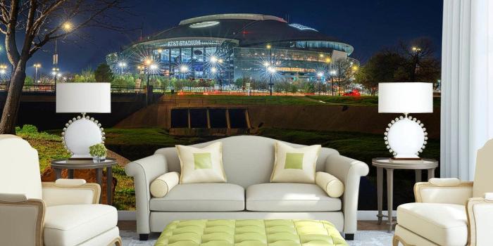 1000x812 Dallas Cowboys AT&T Stadium - Dallas Wallpaper Mural