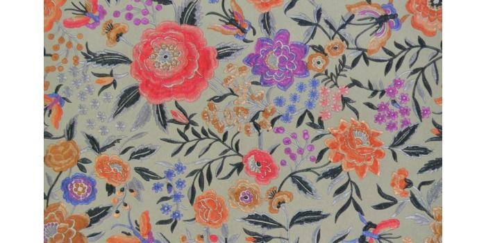 1500x1500 York Wallcoverings Missoni Oriental Garden 33' L x 20.5