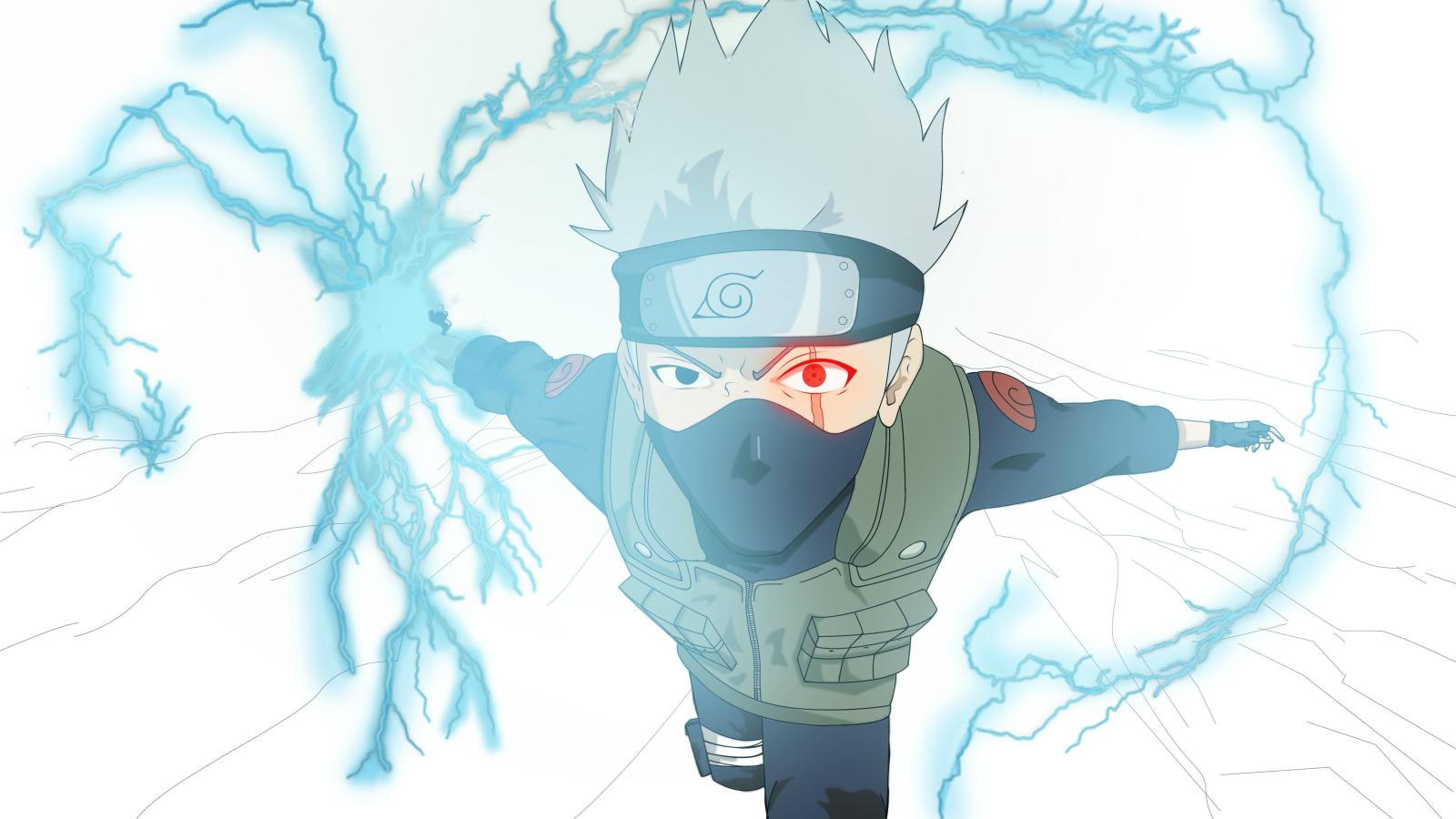 4608x2592 LIGHTNING BLADE! A Kakashi coloring! : Naruto