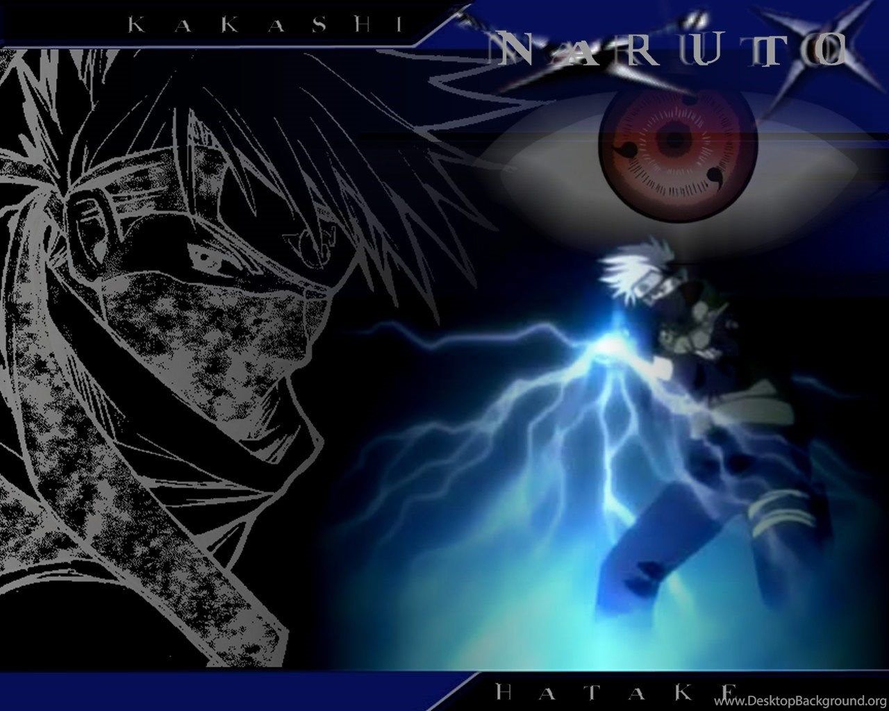 1280x1024 Kakashi Hatake 00196 Kakashi Hatake Lightning Blade Wallpapers