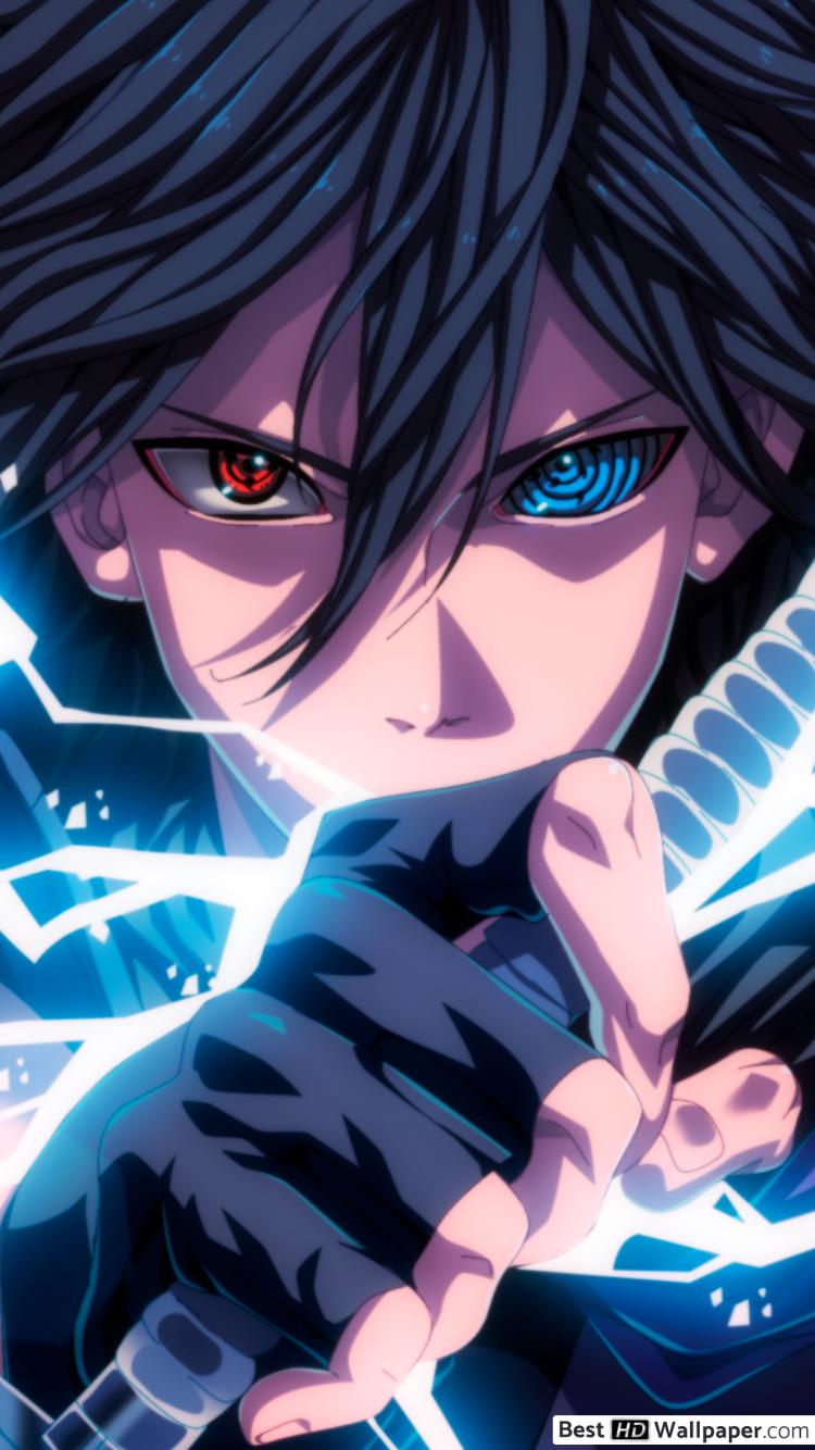 750x1334 Naruto Shippuden - Sasuke Uchiha,Mangekyo Sharingan,Rinnegan