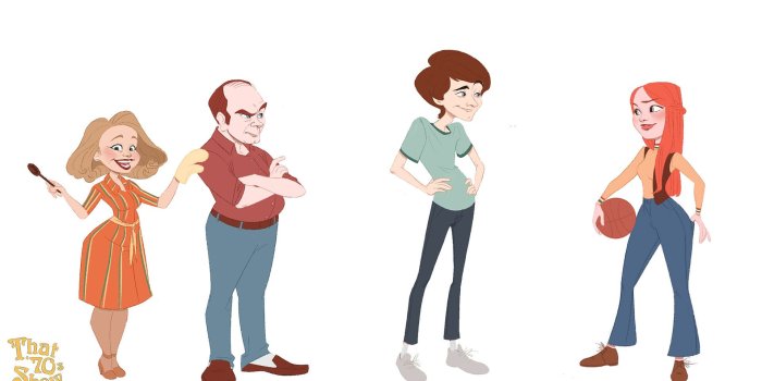 1920x1080 ArtStation - That 70s Show Design Project, Kim Greenough