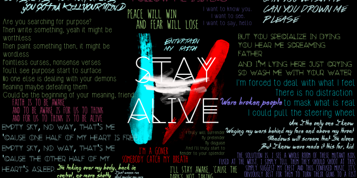 1920x1080 A lyric wallpaper I made the other day due to lack of 1920x1080