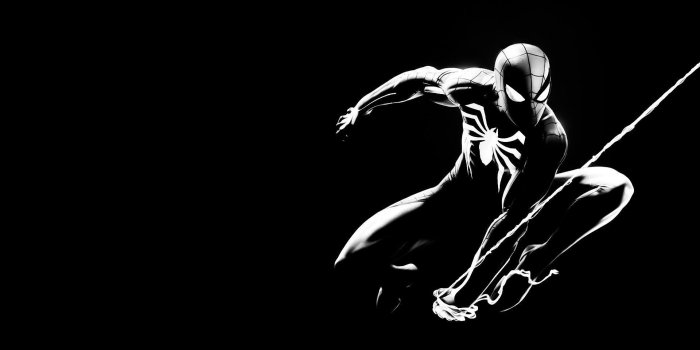 1920x1080 Black and White Spider-Man Wallpapers - Top Free Black and White
